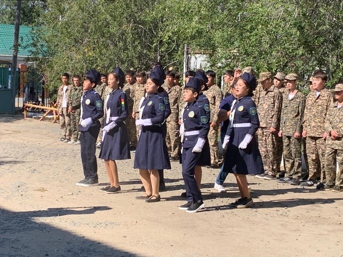 Жас сарбаз айбын әскери патриоттық клубы 3